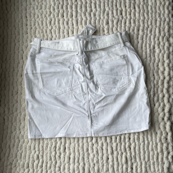 White Denim Skirt - Picture 2 of 2